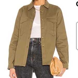 Corinne Shacket in Olive xs